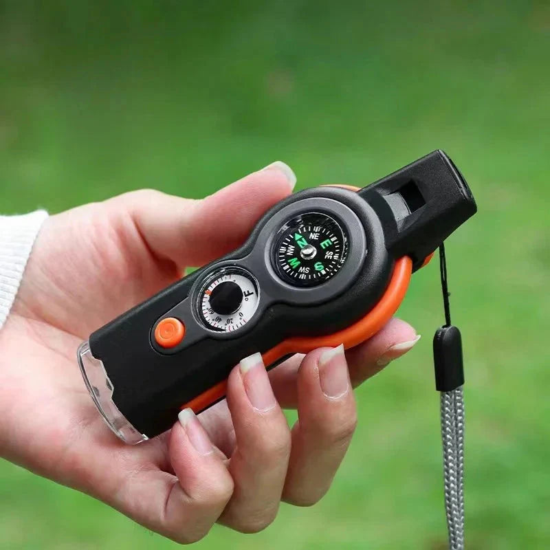 7-in-1 Multi-Tool Survival Whistle