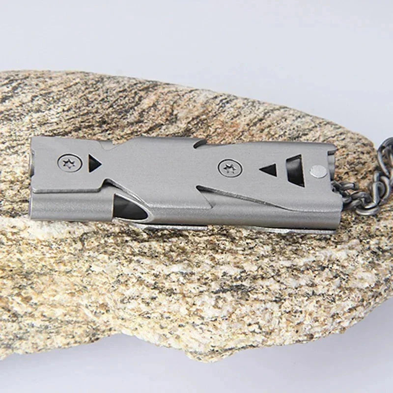 Twin-Tube Emergency Whistle