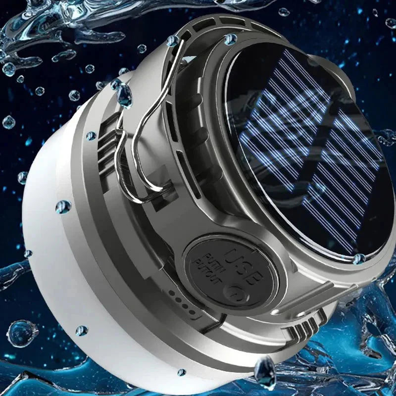 Portable LED Explorer Lantern: Waterproof & Rechargeable